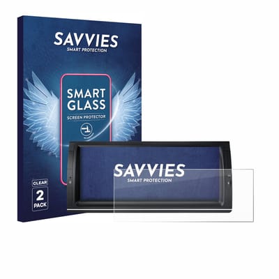 2 Stuks Savvies Screenprotector - geschikt voor Xtrons PX1453BLHGS 10.25" - beschermfolie glas transparant