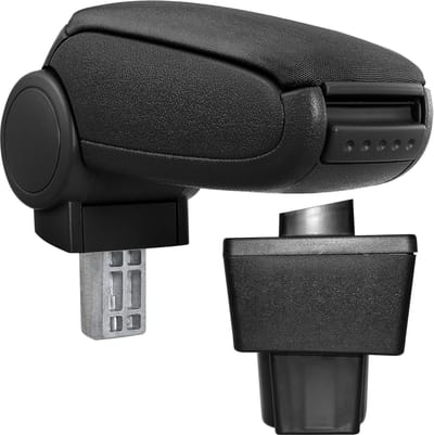 [pro.tec]® Armsteun-Skoda Yeti-model 1-2009-stof-zwart