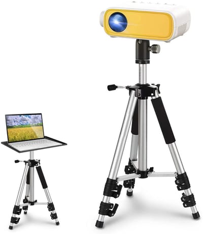 CLVP® Projector Statief – Beamer Statief Met Laptop Verdieping – Verstelbaar Standaard
