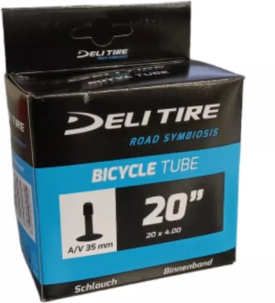 Deli tire Fatbike binnenband 20x4.00 - Schrader ventiel 35mm - Kenda V8 Ouxi V20