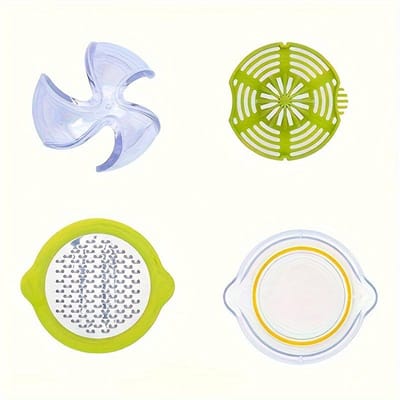 1 Stuk Voedsel Plastic Handmatige Sapcentrifuge Beker Sinaasappelsapcentrifuge Huis Fruitpers Kleine Sapcentrifuge Sap Perser