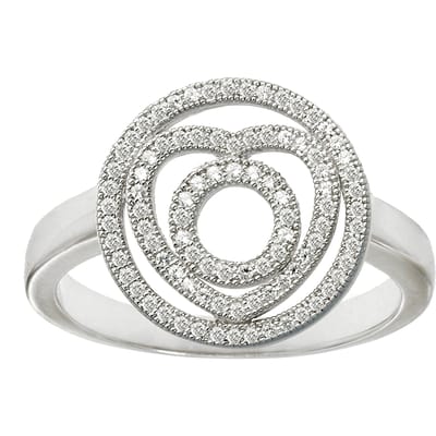 Orphelia Dames 925 Sterling Zilveren Ring - Zilver ZR-7268