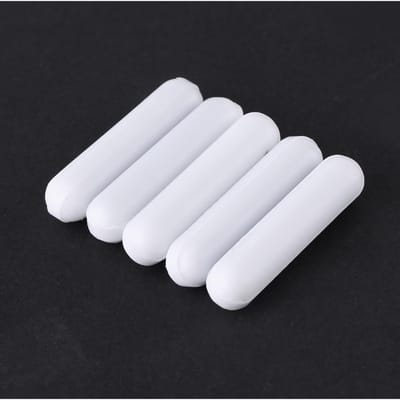 5 pièces Type C Couleur Blanche Barreau Agitateur PTFE Agitateur de Laboratoire Flea Lab Spinner pour Agitateur Magnétique white