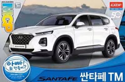 Academy Modelbouwpakket Militaire voertuigen - 15135 Hyundai Santa Fe 2018 - Auto Plastic - 1:24 - Modelbouw