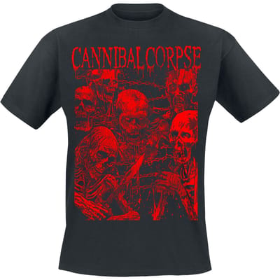 Cannibal Corpse T-shirt - Undead March - S tot XXL - voor Mannen - zwart