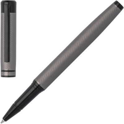 Hugo Boss - HSY2655D - Rollerballpen - grijs/zwart - Filament