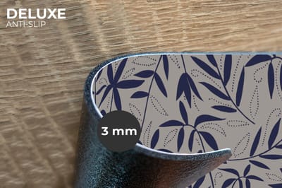 Placemats - 6 stuks - 45x30 cm - Placemat kunststof - Planten - Japan - Patronen - Borden onderleggers - Decoratie voor op tafel - Keuken tafeldecoratie accessoires - Vinyl onderlegger - Tafelversiering