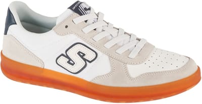 Skechers New Wave Cup - Calven, Mannen, Wit, Sneakers,Sportschoenen, maat: 42,5