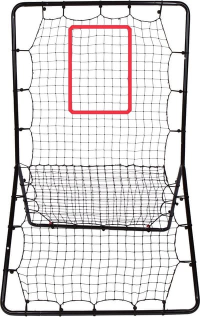 Sport Trainingsnet - Werp Net - Vaardigheden Verbeteren - Multi-sport Gebruik - 165 cm Hoog - Zwart