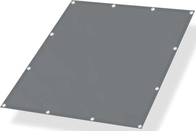 Waterdicht Zonnezeil met UV-Bescherming voor Terras en Balkon - Donkergrijs 1,5 x 1 m