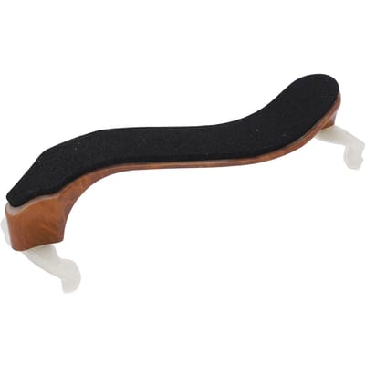 Mentonnière pour Violon Érable Moucheté Haute Densité Hauteur Réglable Silicone Antidérapant Pince 34 44 black