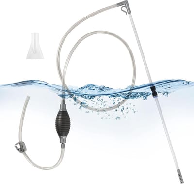 Dailygoods - 3-in-1 Aquarium Cleaner - Waterwisselaar en Grindreiniger met Instelbare Stroom