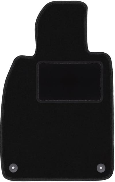 Bestuurdersmat zwart voor: Porsche 911 (type 991) coupé, targa, cabrio (2010-2019)