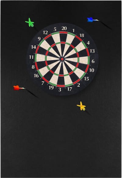 Grote Dartbord Achterwand Beschermer van Vilt - Muurbescherming voor Dartborden