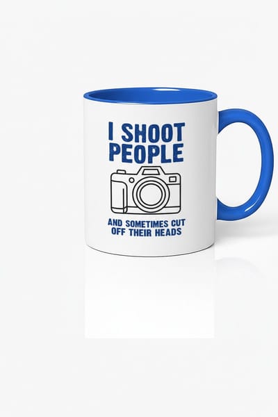 I Shoot People Fotograaf Mok - Origineel Cadeau Idee