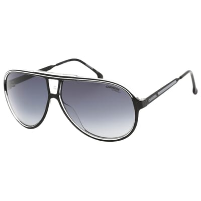 Carrera 1050 S 80S 9o Heren Zonnebril Black On Clear/63-10-135
