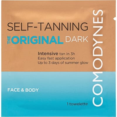 Lingettes Autobronzantes - Comodynes - Intensive - 8 unités - Bronzage naturel - Mixte