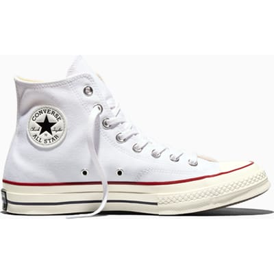 Converse Unisex Chuck 70 Hi White/garnet/egret Maat: 46.5 | Sneakers Outlet | Unisex | Wit