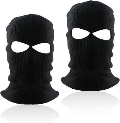 Winddichte Balaclava voor Motorrijders, Gebreide Multifunctionele Ski-Masker, Bescherming tegen Koude en Warmte voor Fietsers in de Winter, Unisex