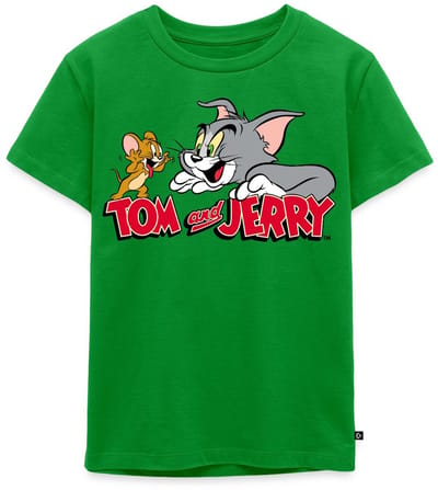Tom En Jerry Vang Me Maar Premium T Shirt Kinderen