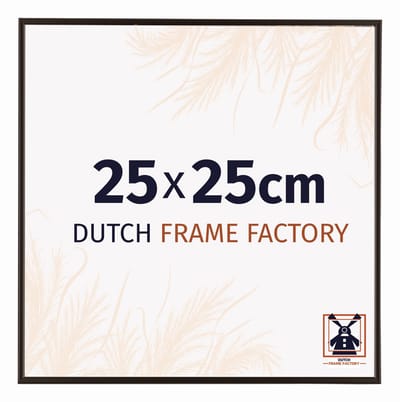Fotolijst 25x25 cm - Kunststof - Antraciet - Easy