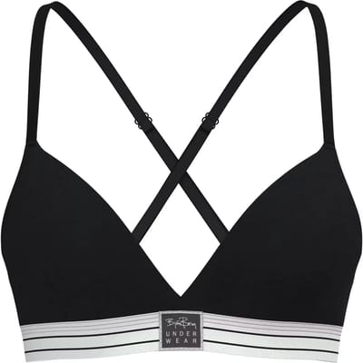 Björn Borg dames Original Triangle Bra - triangel BH (1-pack) - zwart