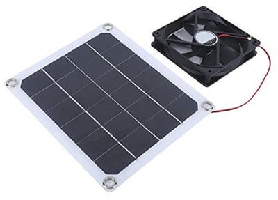 Zonne-energie Zolderventilatorsysteem met 10W Zonnepaneel voor Efficiënte Ventilatie