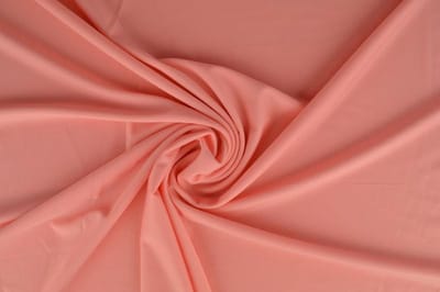 Lycra stof - Zalmroze - 10 meter
