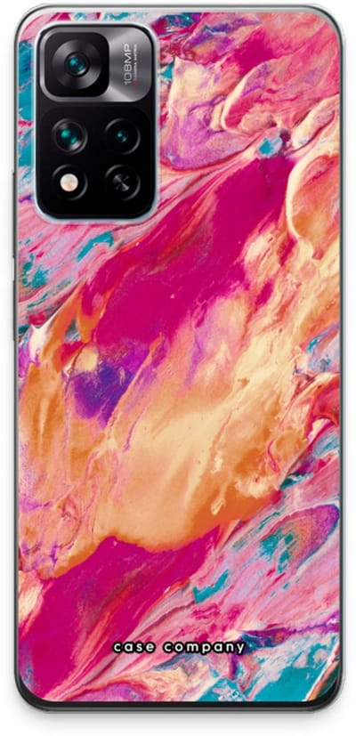 Case Company® - Hoesje geschikt voor Xiaomi 11i hoesje - Pastel Echoes - Soft Cover Telefoonhoesje - Bescherming aan alle Kanten en Schermrand