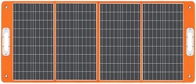 Opvouwbaar Zonnepaneel - Draagbare Energie - Buiten Opladen - Snellaadtechnologie - 155x40 cm - Zwart