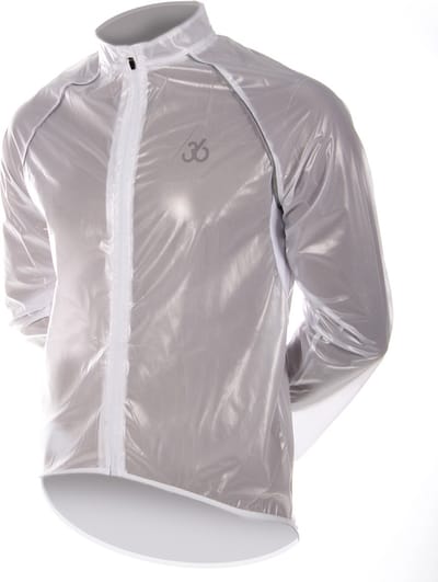 Regenjack - Transparant Wit - Unisex
