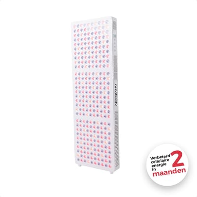 Nuvibody LITE 1500 Red Light Therapy - 5 Golflengten - 1500 Watt - LED Infraroodlamp - Infraroodtherapie - Rood licht therapie lamp - Collageen Lamp - Lichttherapie