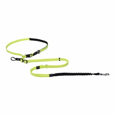 Rogz Hondenriem Utility Handsfree Geel Maat M