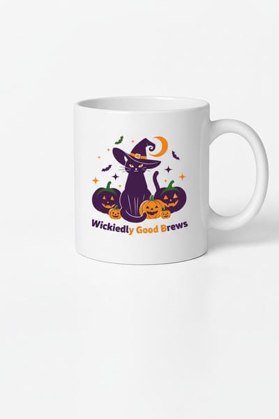 Halloween Mok - Wickedly Good Brews - Keramische Koffiemok