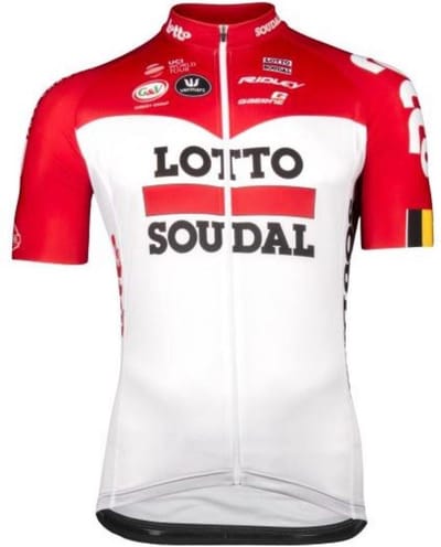 Lotto Soudal Vermarc Trui Korte Mouwen SPL Aero Maat XL