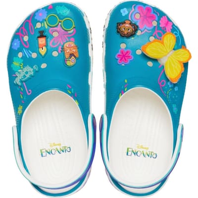 Crocs - Disney Pantoffel - Kids Encanto Mirabel Classic Clog - EU22-23 tot EU 24-25 - voor Kinderen - meerkleurig