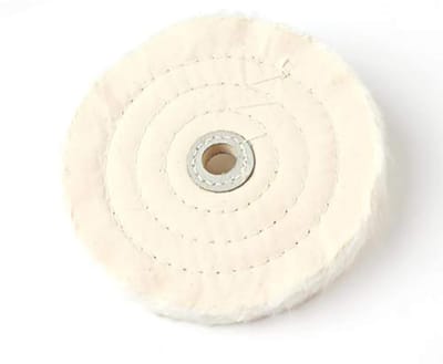 Polijstschijf Katoen - Metaal Poets - Glans Herstellen - Koel Polijstproces - 30.5 cm Diameter - Willekeurig