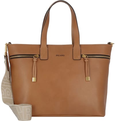 PICARD Handtas Schoudertas Soulmate City Shopper Cognac Lichtbruin