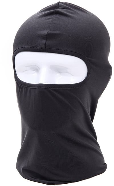 Bivakmuts / skimasker / motorkap Zwart