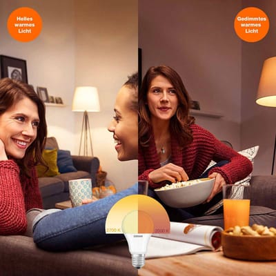OSRAM 4058075435568 LED-lamp Energielabel E (A - G) E27 Peer 4 W Warmwit 1 stuk(s)