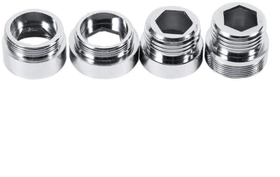 Dailygoods - Waterzuiveraar Adapter - Keuken Accessoires - Hoogwaardig Koper - 22mm 24mm - M24x1 Draad - Voor Kraanbeluchters - Duurzaam