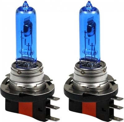 TLVX H15 55 Watt Xenon look H.O.D. - LED Look - H15 - CANBUS - White - 12V - Stadslicht - Dagrijverlichting - Groolicht - Koplamp - Xenon Look Koplampen - Geschikt voor VW Golf 6 - Golf 7 - Mercedes Vito - Skoda - Alfa Romeo - Mazda (set, 2 stuks)