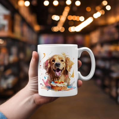 Beker cadeau voor haar of hem, kerst, verjaardag, honden liefhebber, zus, broer, vriendin, vriend, collega, moeder, vader, hond