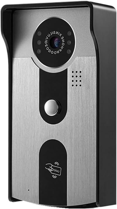 Video Deurbel Camera - Slimme Intercom - Woning Beveiliging - 1080P HD Resolutie - 120 Graden Hoek - Zwart