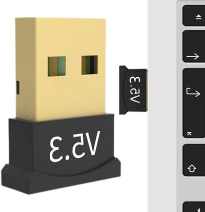Draadloze Adapter - USB Zenderontvanger - Verbind Apparaten - Plug and Play - 24 GHz - Zwart