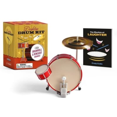 Desktop Drum Kit: With Drumroll And Rimshot Sounds! [with Battery] - Rp Minis - Craig Collin