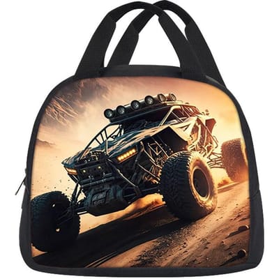 Monster Jam broodzak praktisch cartoonprint voor mannelijke en vrouwelijke studenten, school- en kantoorpersoneel, de beste metgezel