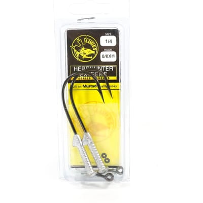 Tackle Tactics TT Warhead Tête plombée 1/4 oz 8/0XH 2/paquet (0503)