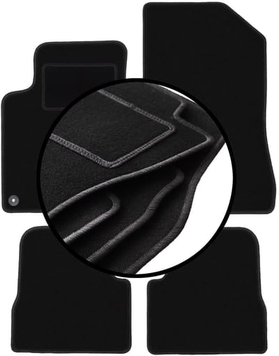 Complete set veloursmatten voor: Opel Corsa F hatchback (2019-)