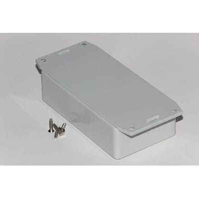 Hammond Electronics 1591BF2SBK Universele behuizing 112 x 62 x 31 ABS Zwart 1 stuk(s)